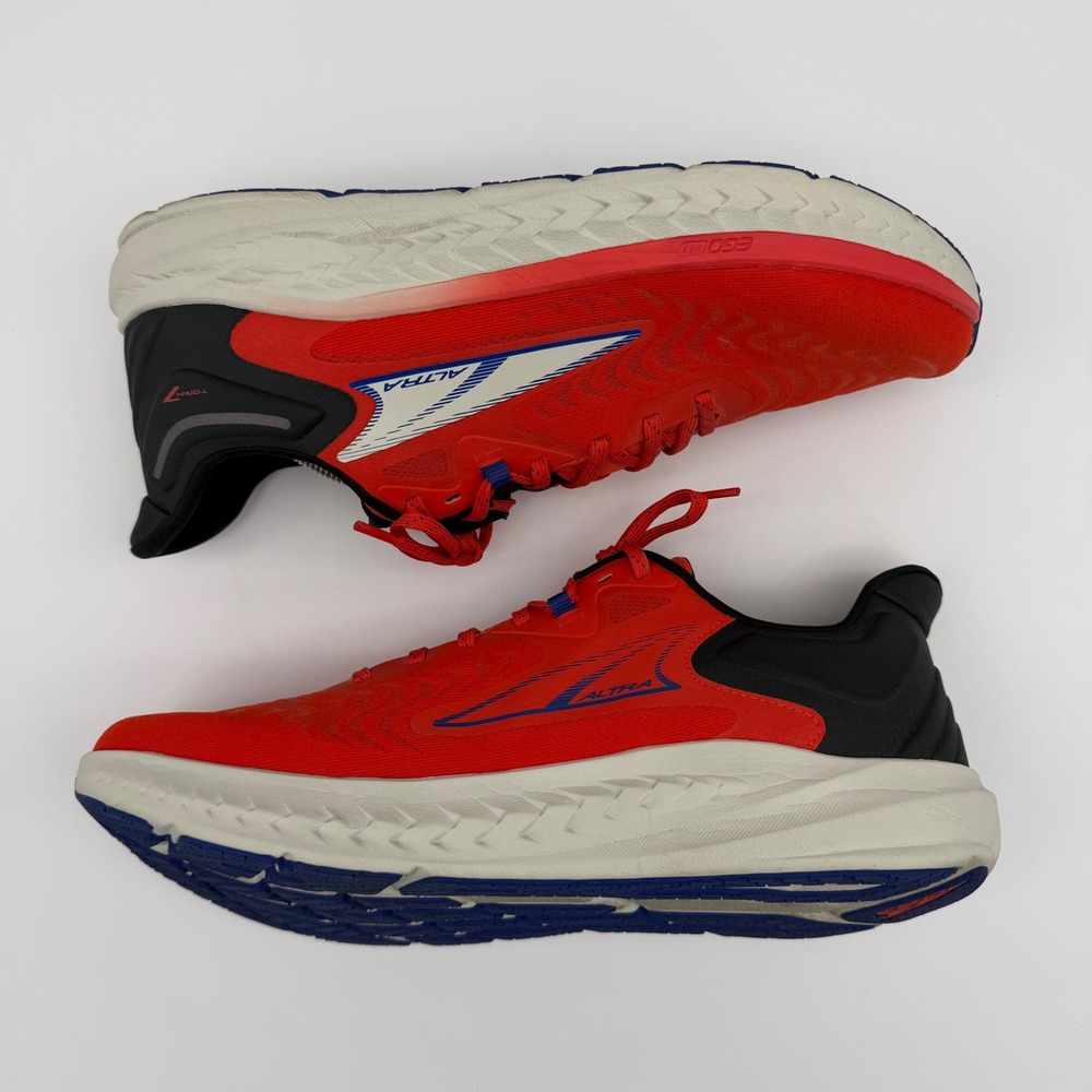 Altra Torin 7 Running Shoes Mens 12 Red Black Sneakers AL0A82C4061